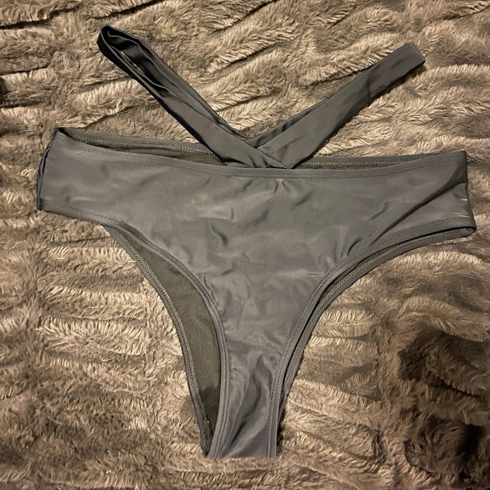 Black Shein bathing suit bottom XL